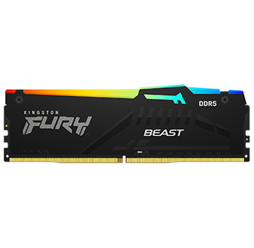 Kingston Fury 32GB – DDR5 – 5600Mhz – RGB – Negra – KF556C40BBA-32