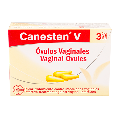 CANESTEN V 200 MG X 3 OVULOS VAGINALES