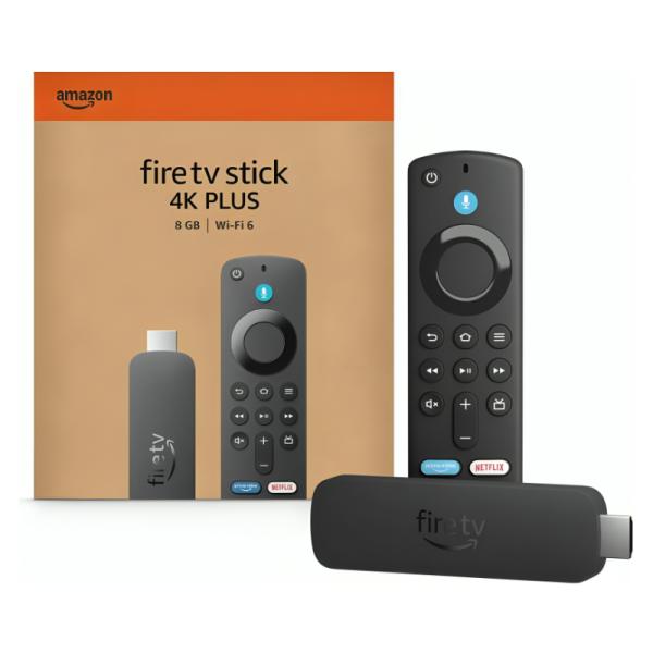 Fire TV Stick Amazon 4K Plus AI-Powered / WiFi 6 – Negro