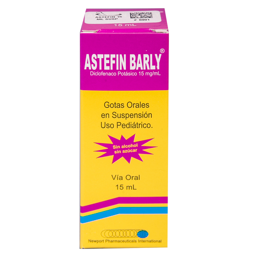 ASTEFIN PEDIATRICO JARABE 15 ML
