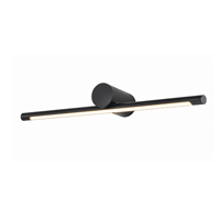 Lampara Led Negro 12 W Luz Calida 1488 Lumen Arqdeco