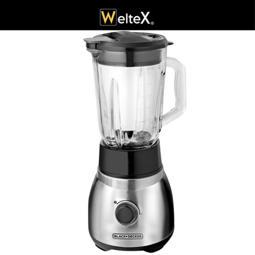Black + decker licuadora 2 veloc 750W inox +vaso personal BL1650S