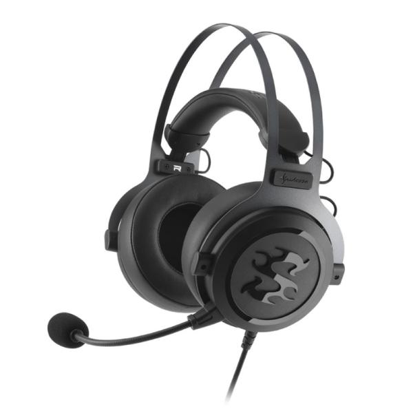 Headset Sharkoon Gaming Skiller SGH3 3.5 MM Alámbrico – Negro
