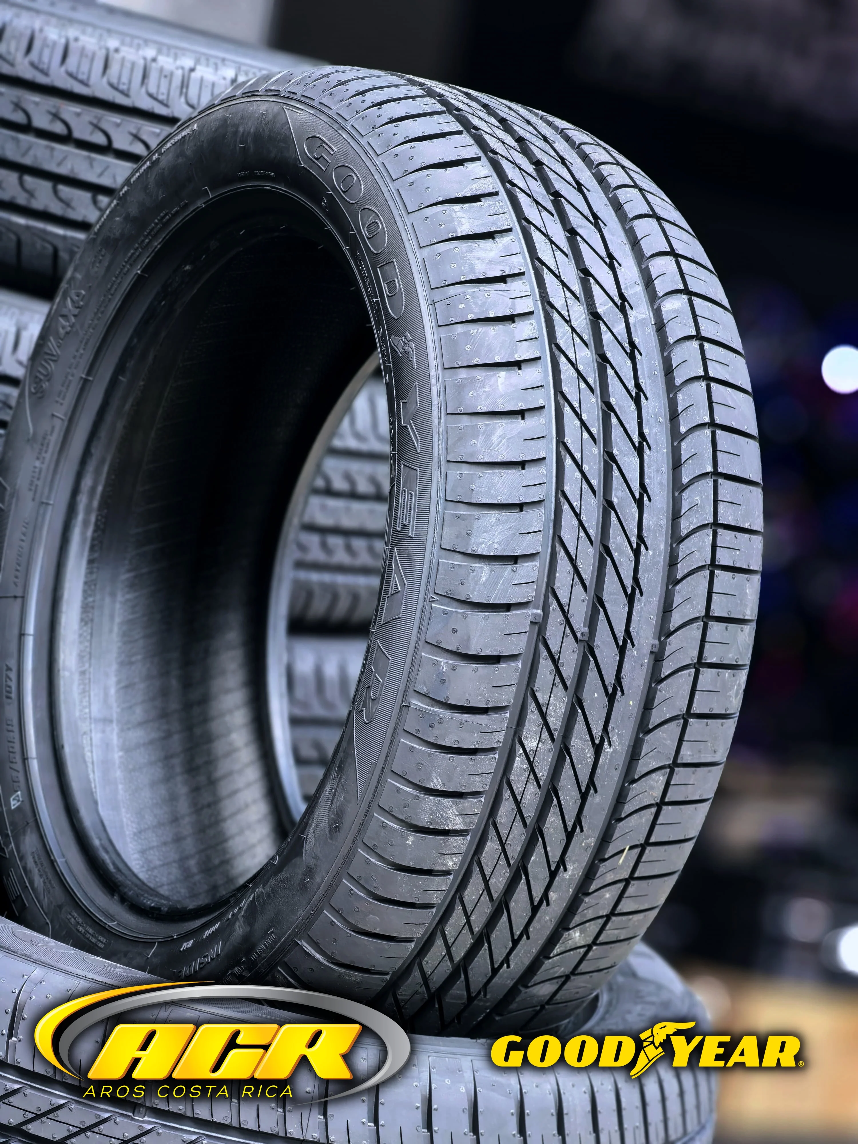245/45R20 Goodyear Eagle F1 SUV 4x4 Run - Flat