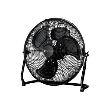 Abanico HUNTER Piso HV14F 14" Negro Metal