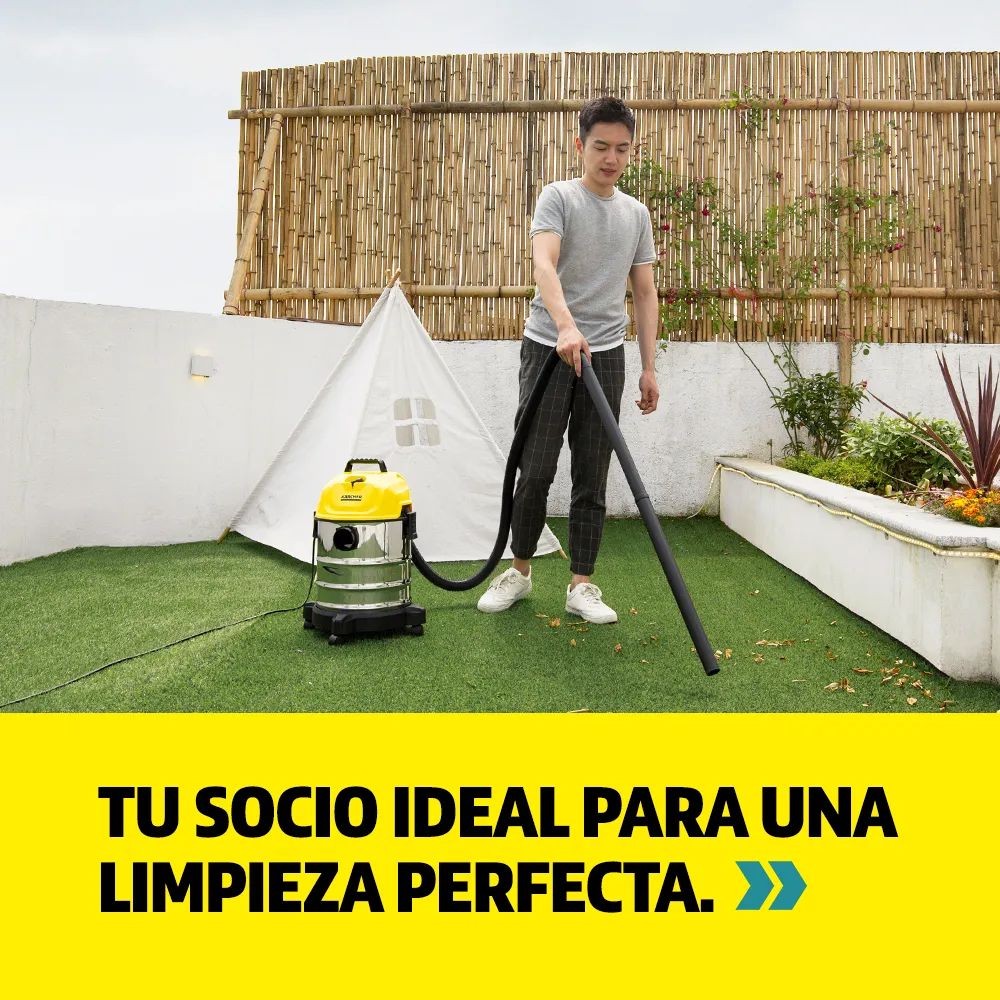 Aspiradora Karcher WD1s seco-húmedo capacidad - 18 L