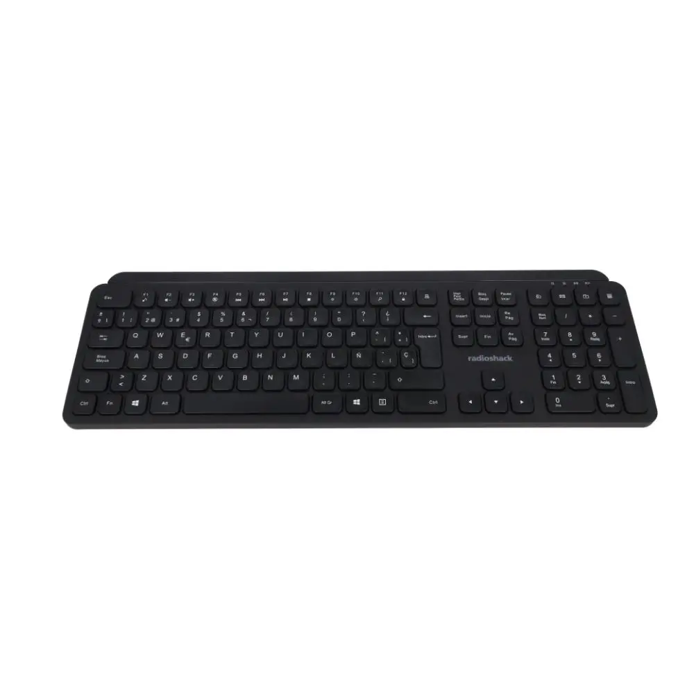 Teclado Inalámbrico RadioShack Negro 2607153