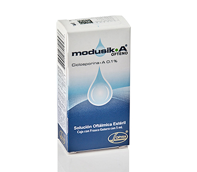 MODUSIK - A OFTENO 0.1 % OFTÁLMICO 5 ML