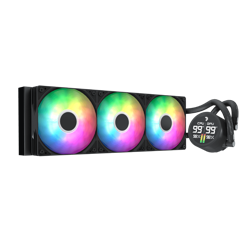 Enfriamiento Líquido AIO Aerocool Abyss L360R Digi, 360 mm, ARG