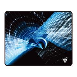 Alfombrilla De Mouse Gaming Oversize Combat, Color Negro/Azul