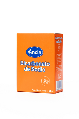 Bicarbonato de sodio, Ancla estuche, 454 g
