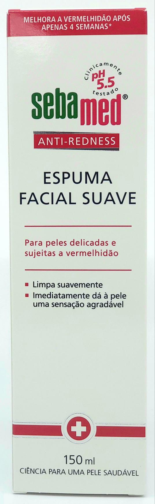 Sebamed, Anti-Redness, Espuma Facial Suave, 150 ml