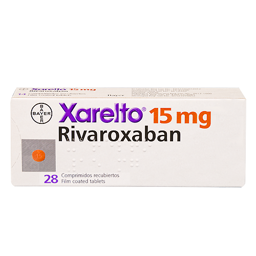 XARELTO COMPRIMIDO 15 MG