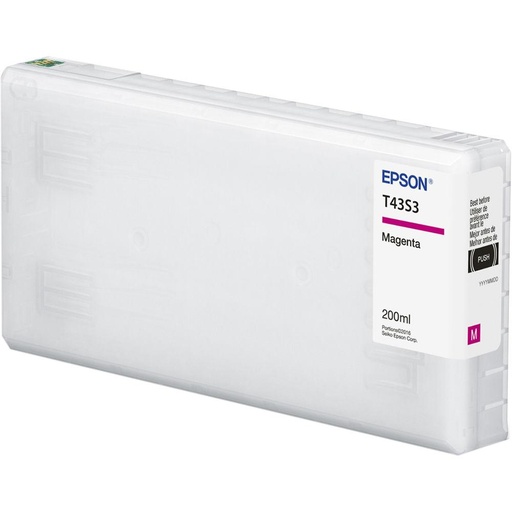 Cartucho de Tinta Magenta Epson UltraChrome D6r-S T43S 200ml T43S320