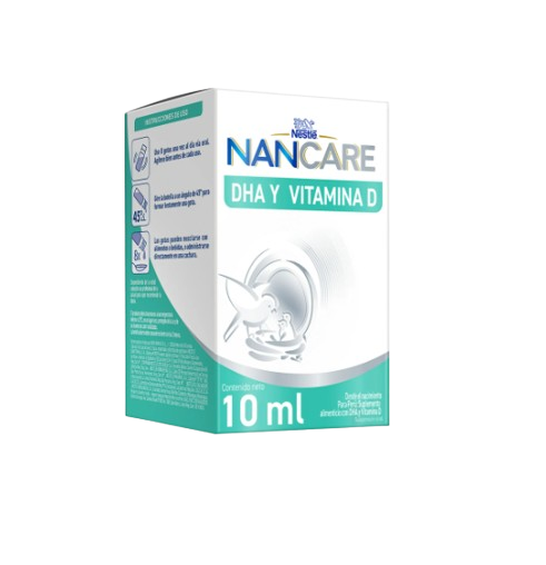 NANCARE DHA Y VITAMINA D SUSPENCION 10ML