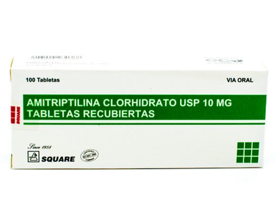 Amitriptilina Square 10 mg 10 tabletas