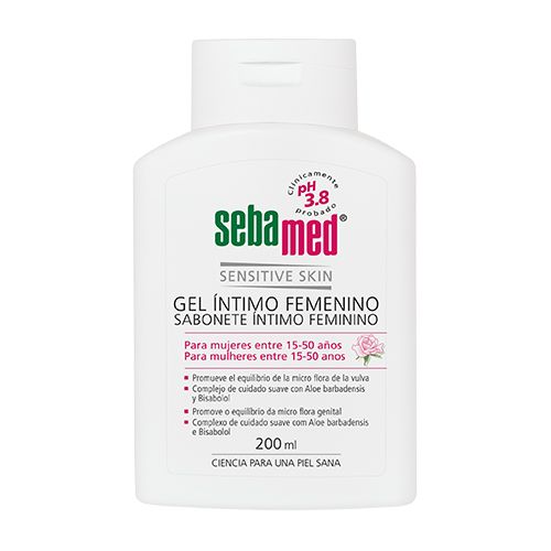 SEBA GEL INT FEM PH 3.8 200 ML