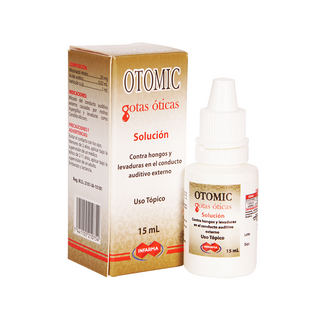 Otomic solucion gotas para el oido 15ml