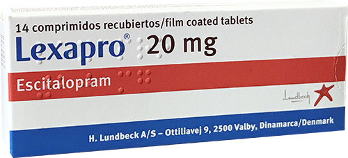 LEXAPRO COMPRIMIDOS 20 MG