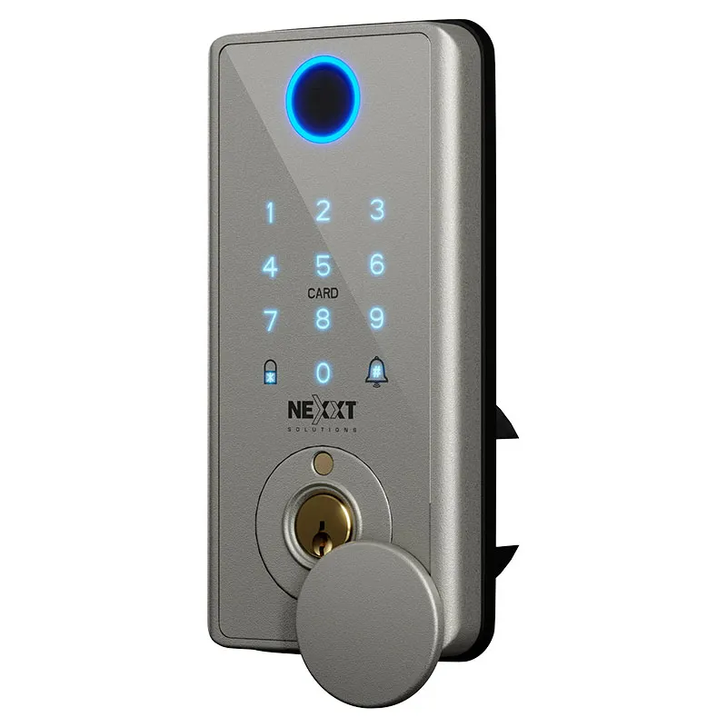 Cerradura inteligente Wi-Fi gris Nexxt