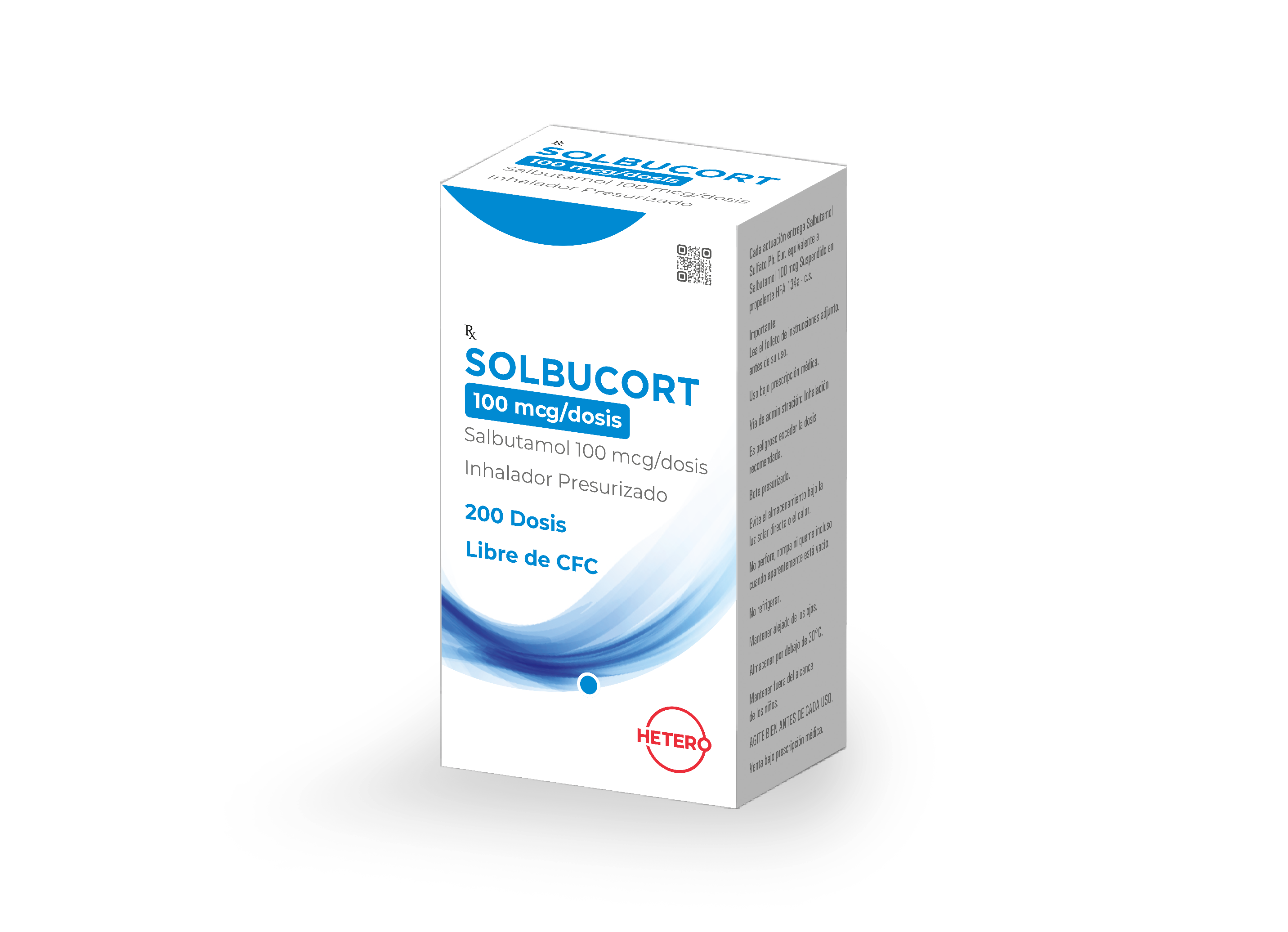 Solbucort suspensión 100 MCG x200 dosis
