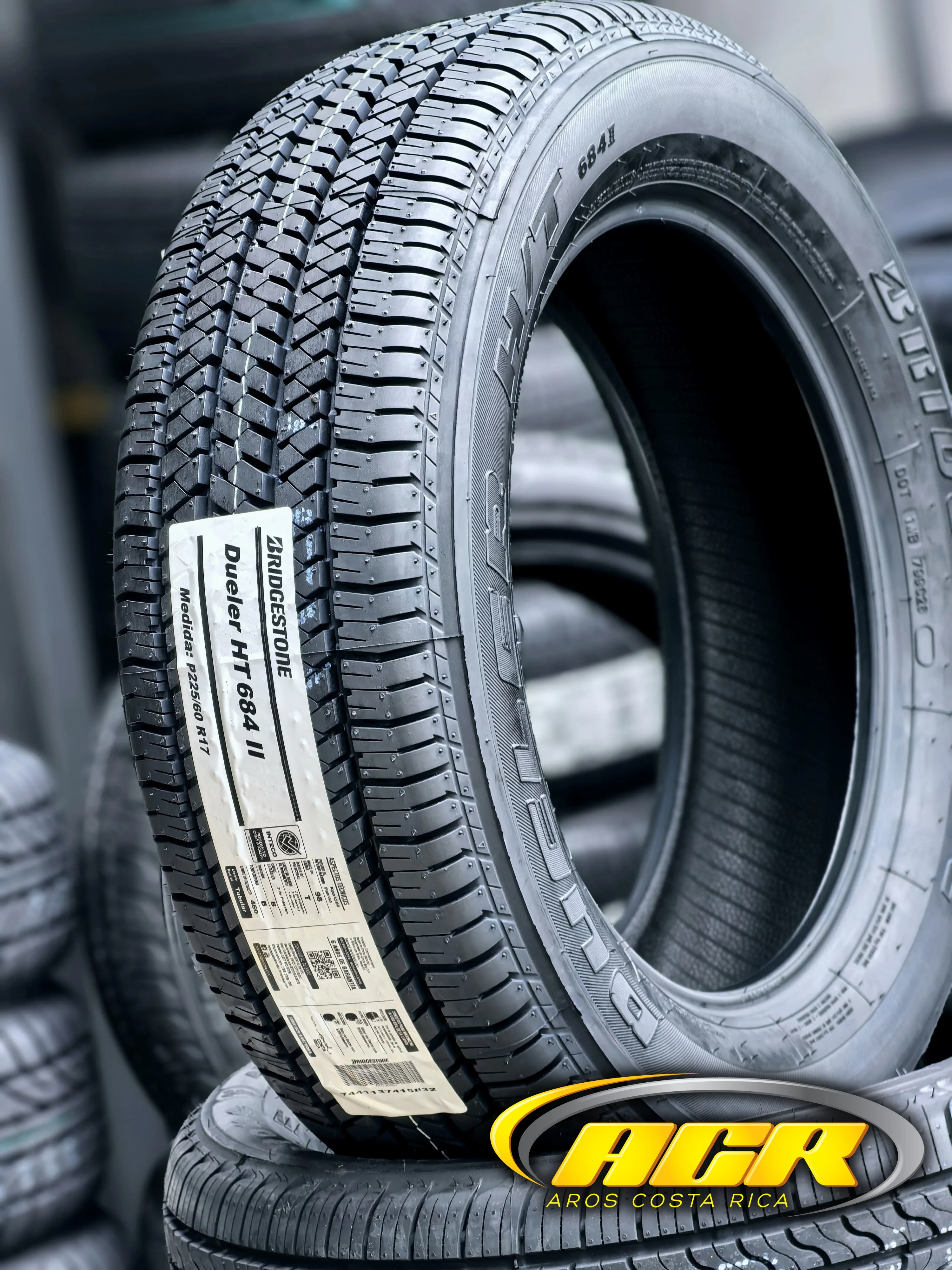 225/60R17 Bridgestone Dueler HT 684 II