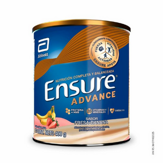 Ensure ADVANCE FRESA-BANANA, lata, 400 g