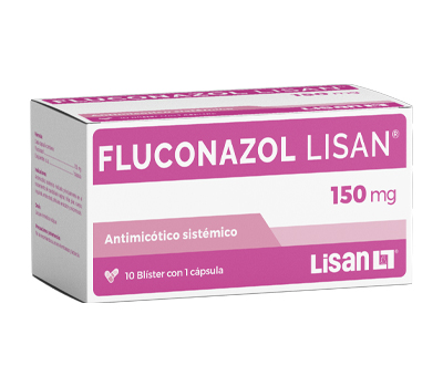 LISAN FLUCONAZOL 150 mg DISPENSADOR 10 BLISTER x 1 CAPSULA