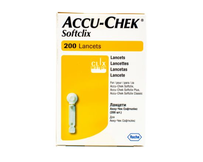 Accu-Chek Softclix 200 lancetas