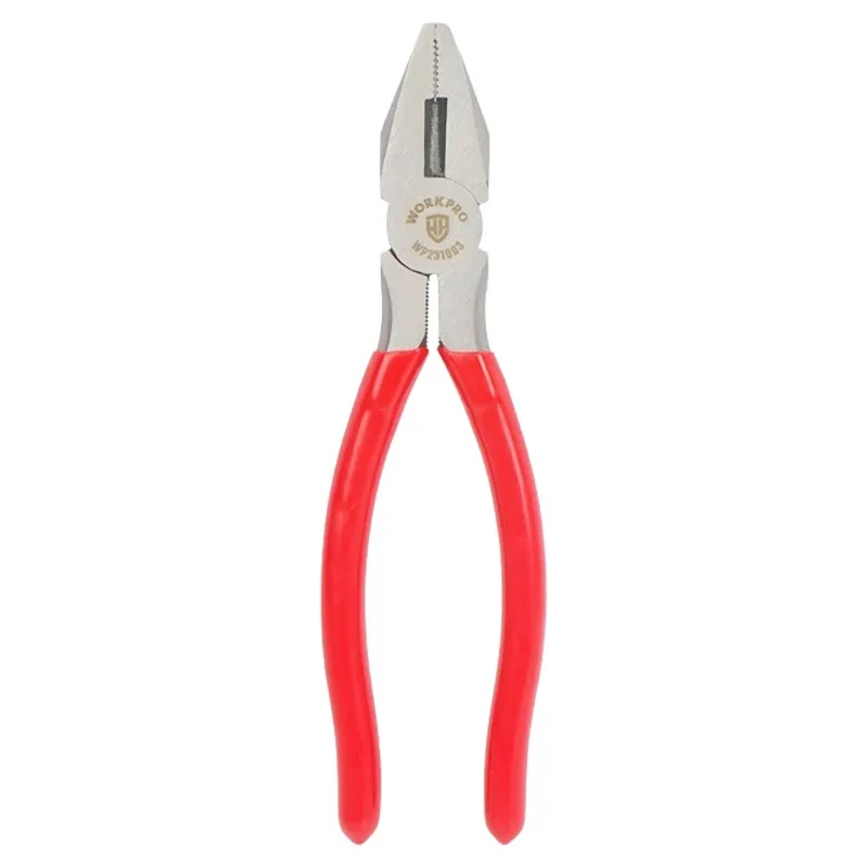 Alicate universal 8" mango plástico WorkPro