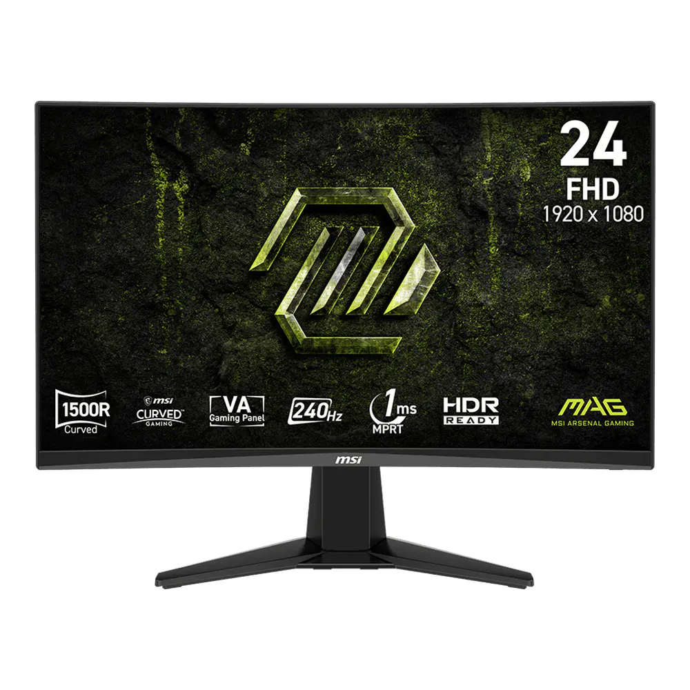 MONITOR LED 23.6″ MSI MAG 245C X24 1MS – 240HZ – 1920X1080