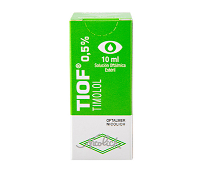 TIOF TIMOLOL SOLUCIÓN 0,50% 10 ML