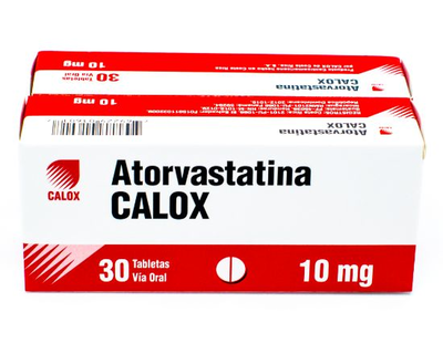 Atorvastatina Calox 10 mg 30 tabletas (oferta 1+1)