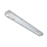 Lampara Led Con Tubo Glass Eco 48" 2 x 18 W Sylvania