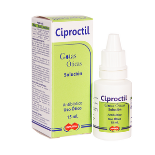 Ciproctil, gotas oticas, 15ml