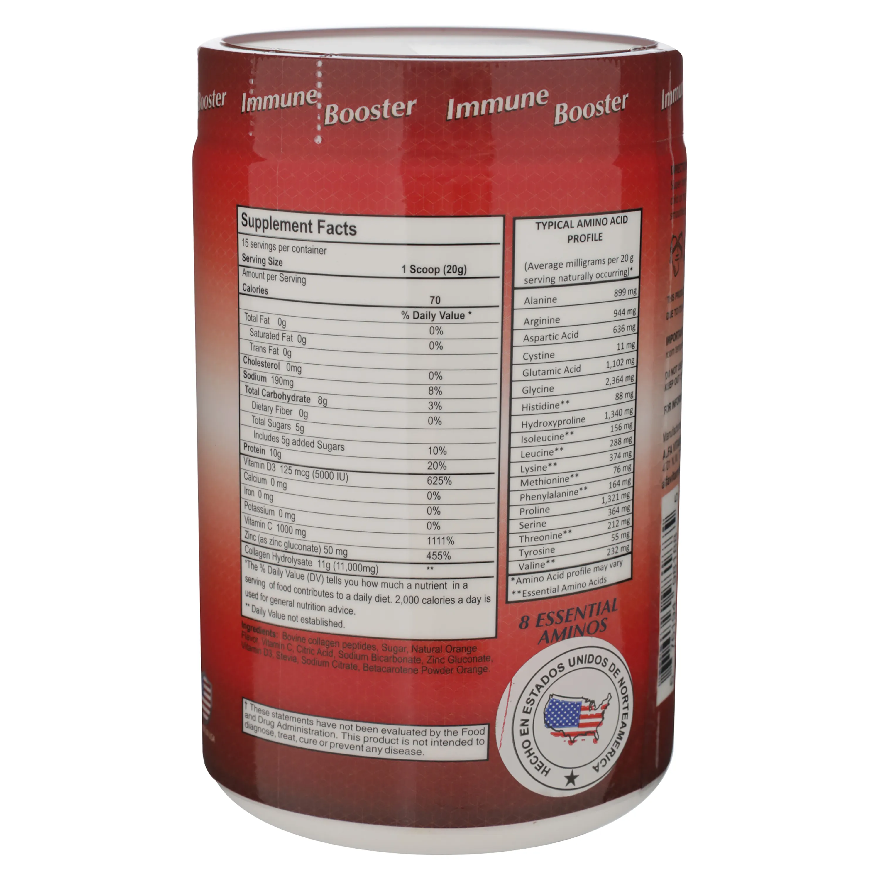 Super Inmune C Alfa Vitamins - 300 g