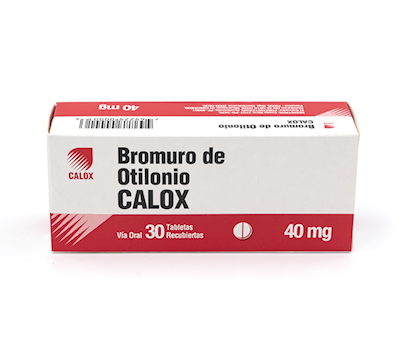 CALOX BROMURO DE OTILONIO 40 mg x 30 TABLETAS