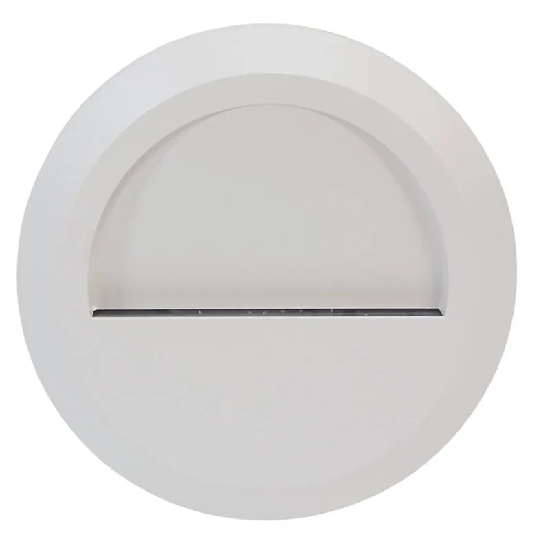 Lámpara led redonda empotrable para pared