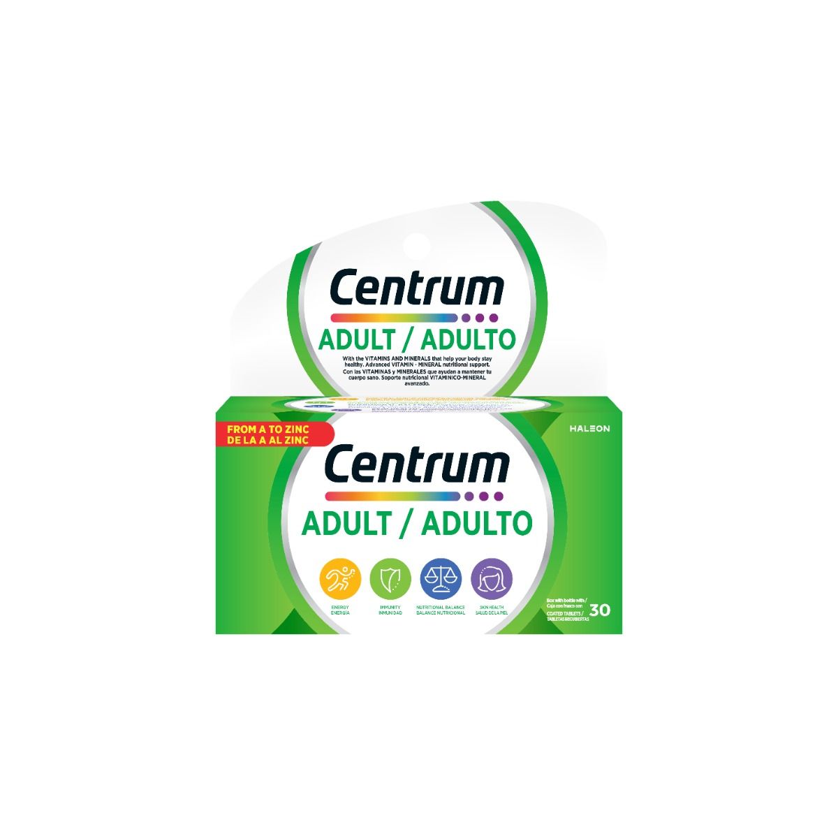 CENTRUM CON LUTEINA 30 TABS VIA ORAL