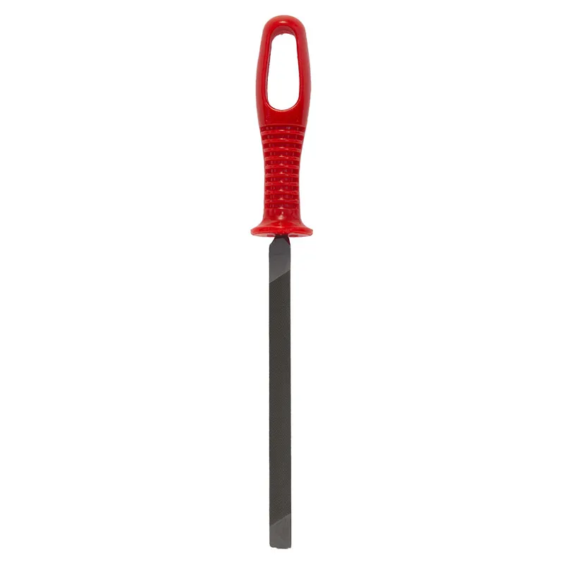 Lima triangular machete con mango 6"