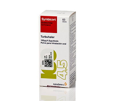 SYMBICORT TURB INH 160/4.5MCG x60 DOSIS