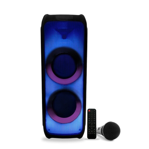 PARLANTE ARGOM RAVE 100 FLAME LED BT INALAMBRICO ARG-SP-4010BK