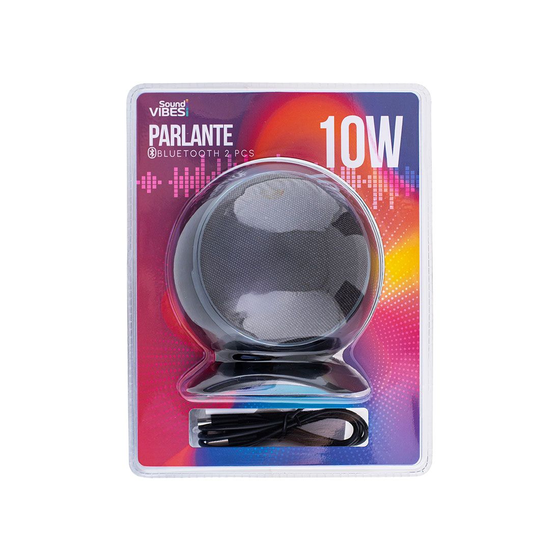 Parlante bluetooth 10w 500mAh 2pcs