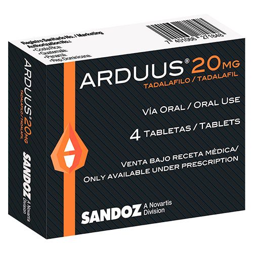 ARDUUS 20 MG X 4 TABS