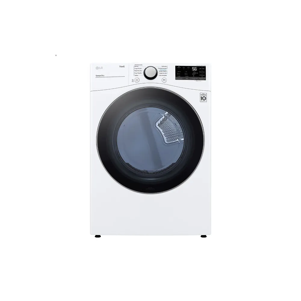 LG Secadora Electrica 22 kg white DF22WV2RE
