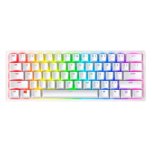 Teclado Mecánico Razer Huntsman Mini Alámbrico Switch Morado RZ03-03390300-R3M1