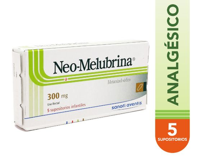 Neo-Melubrina pediatrico 300 mg 1 supositorio
