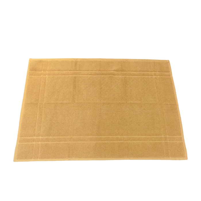 ALFOMBRA PIE 50X80 DORADO ORIGAMI