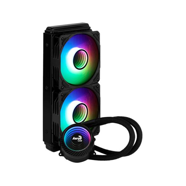 Enfriamiento Liquido Aerocool RGB Mirage L240 AIO 240MM – Negro