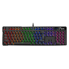 TECLADO GAMING RGB GENIUS SCORPION K12 MECÁNICO ALÁMBRICO USB ESPAÑOL SWITCH CAFE 31310057401 NEGRO